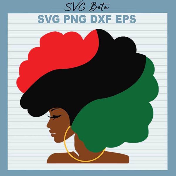 Africa Girl svg