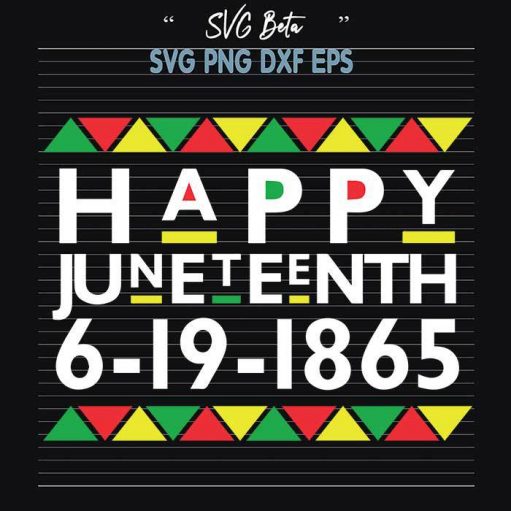 Happy June Teenth svg