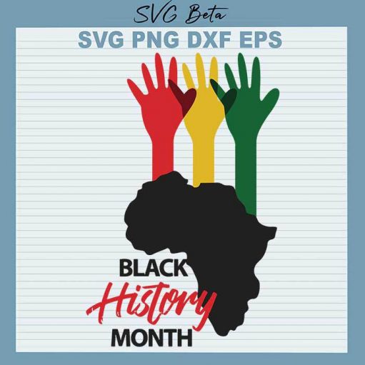 Black history month svg