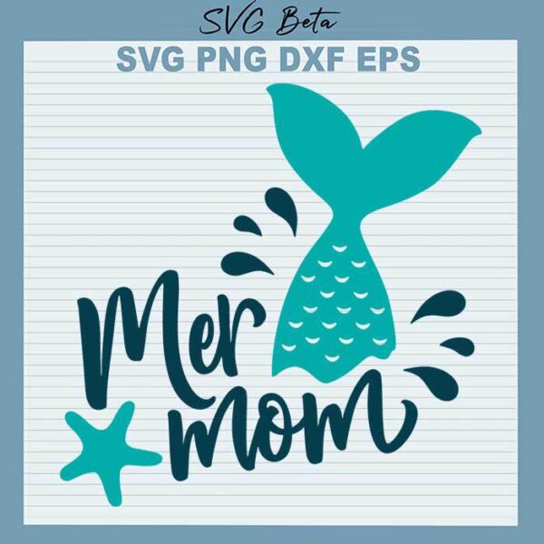 Disney Mer Mom svg