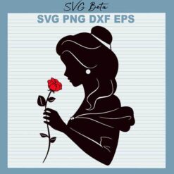 Disney Princess Belle svg
