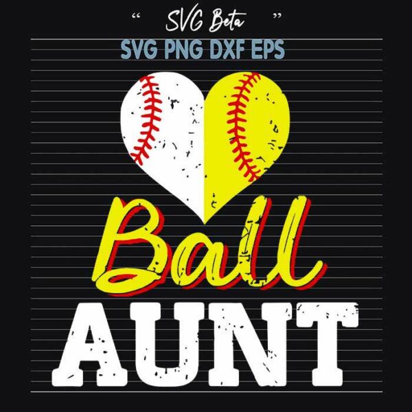 Ball Aunt svg