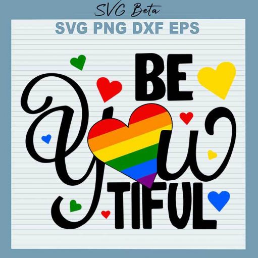 Beyoutiful SVG file craft handmade cricut products