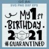 My 1st birthday svg