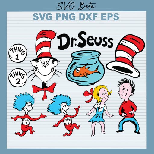 Dr Seuss Bundle svg