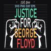 Justice for George Floyd svg