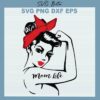 Mom life power svg