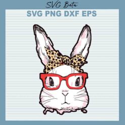 Mama rabbit happy easter svg