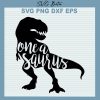 One A Saurus Svg