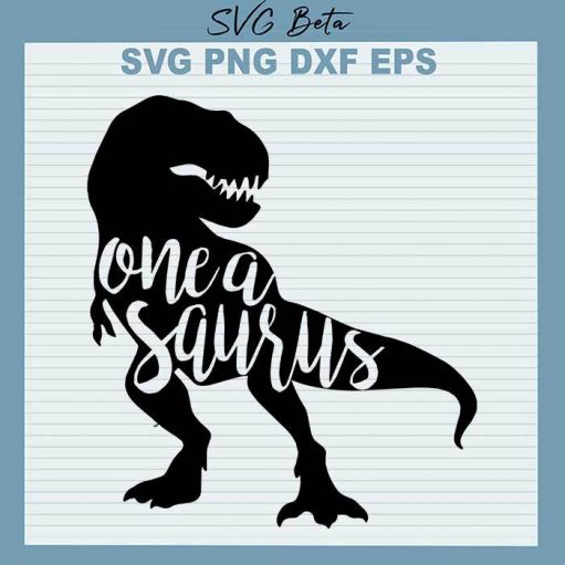 One a saurus svg