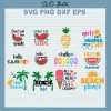 Beach please summer bundle svg