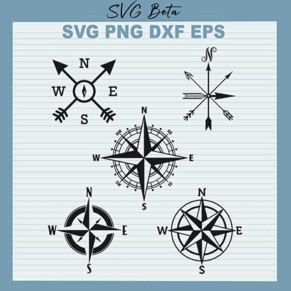 Compass Dial Bundle svg