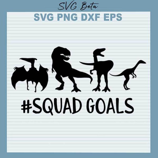 Dinosaur squad goals svg