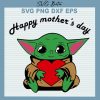 Baby Yoda Happy Mothers Day Svg