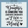 Daughter You Laugh With Svg