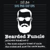 Bearded Funcle svg