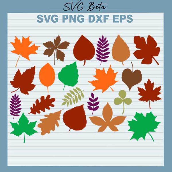 Bundle leaves svg