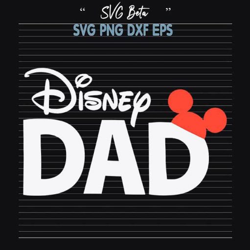 Disney Dad svg