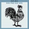 Chicken Rooster Svg