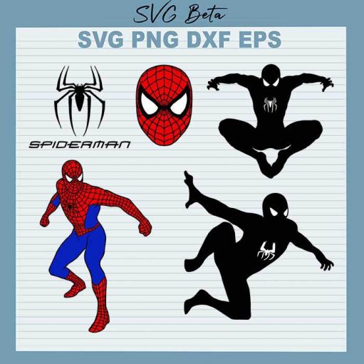 Spiderman Bundle Svg