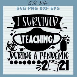 Survived teaching during pandemic svg
