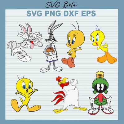 Looney Tunes Bundle svg, Looney Tunes SVG, Cartoon SVG, Baby Looney ...