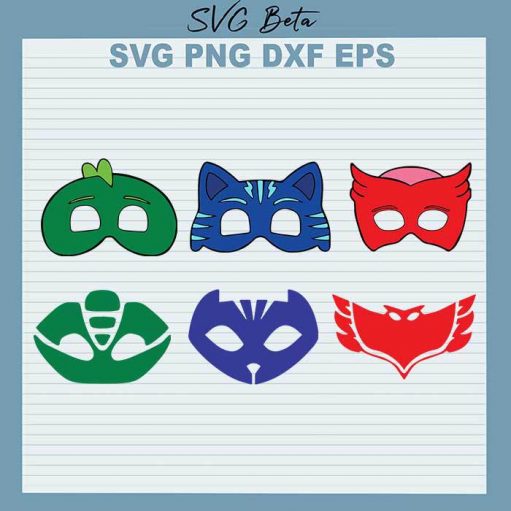 PJ Mask Bundle svg