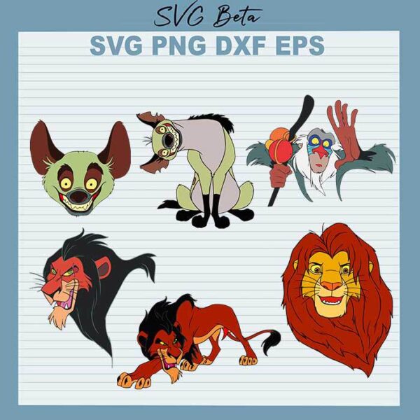 Lion King Disney svg