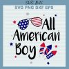 All American Boy Svg