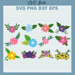 Floral Bundle svg