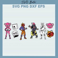 Fornite Character svg