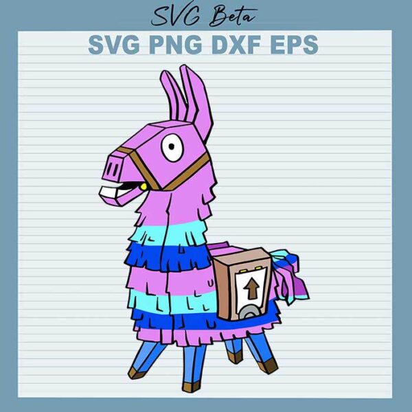 Fortnite Loot Llama svg