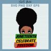 Black Girl Juneteenth Celebrate Freedom Svg, Juneteenth Celebrate Freedom Svg