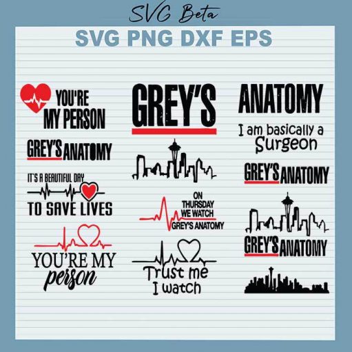 Grey'S Anatomy Svg