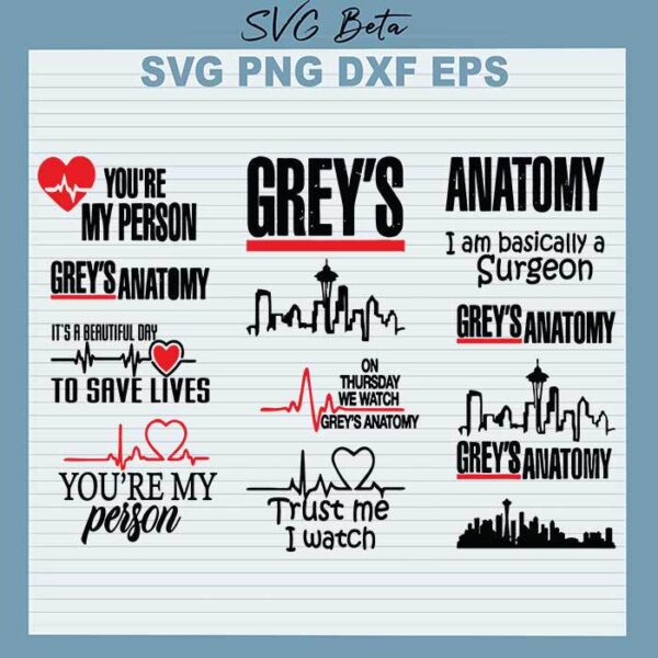 Grey's Anatomy svg
