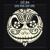 Mandala Jack Skellington Face Svg