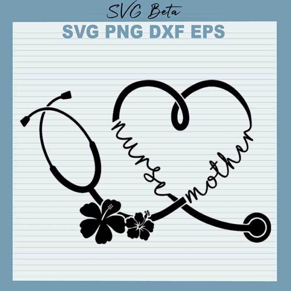 nurse mother svg
