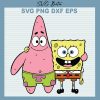 Spongebob and patrick svg