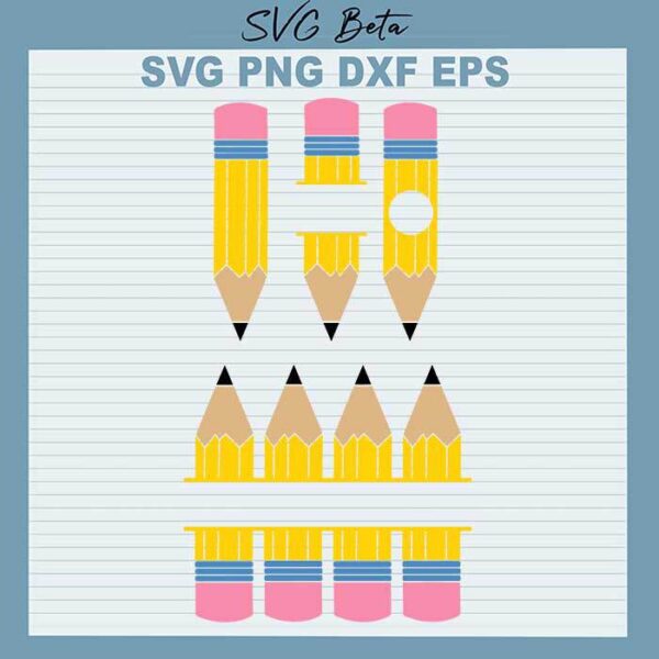 Pencil svg, teacher svg, back to school svg, school svg cut files cricut