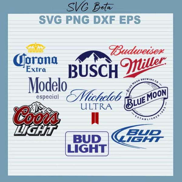 Beer Brand Logo Bundle svg