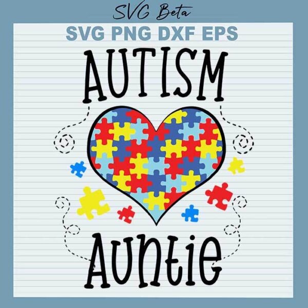 Autism Aunt svg