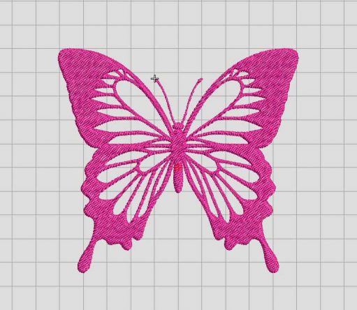 Bufterfly beauty Embroidery design