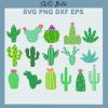Cactus Succulent Bundle SVG