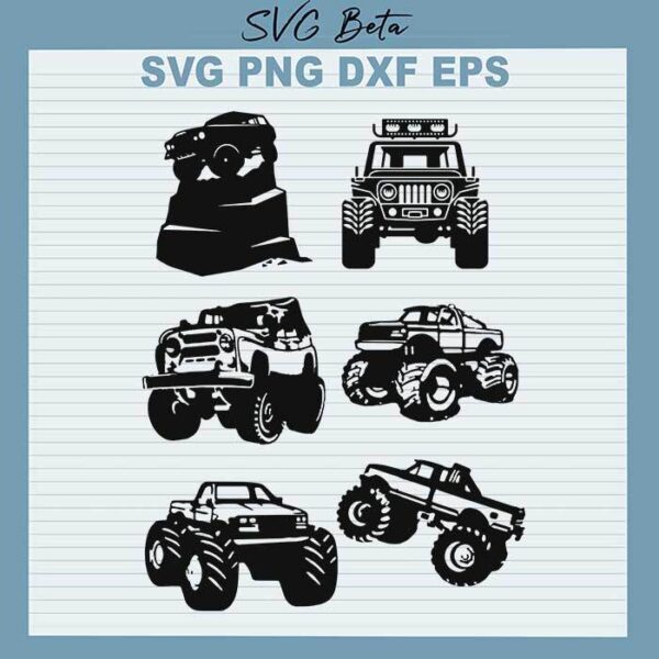Bundle Jeep Car svg