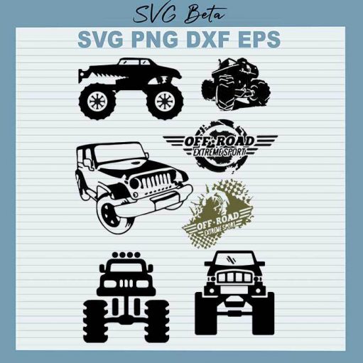 6 Jeep Car svg