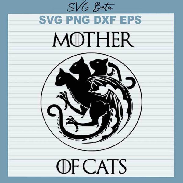 Mother Of Cat svg