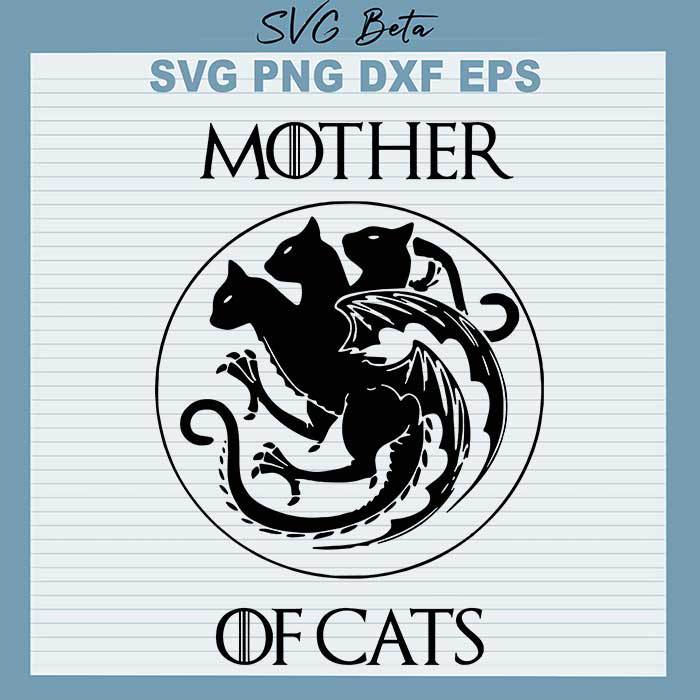 Mother Of Cat Svg