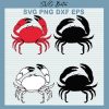Crab Bundle Svg