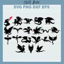 Dragon Game of Thrones svg