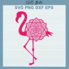 Mandala Flamingo svg